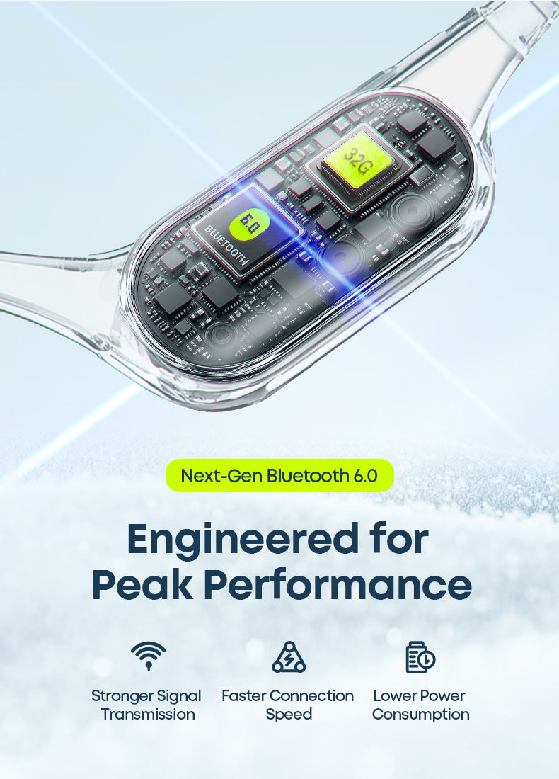 Audífonos Deportivos Impermeables IP68 Langsdom AirSwim Neo