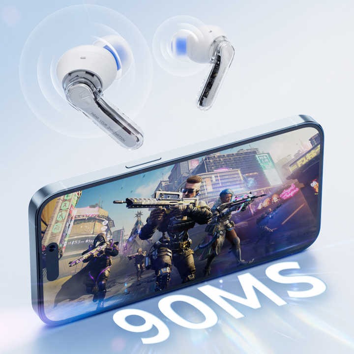 Audífonos Inalámbricos TWS ENC IPX4 SoundPEATS Clear