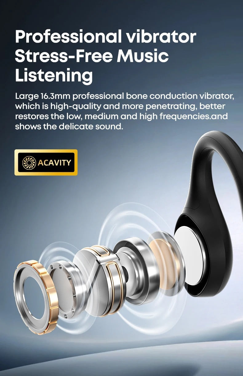 Audifonos Deportivos de Conducción Ósea IPX8 Langsdom BE20