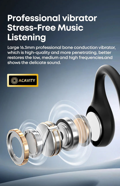 Audifonos Deportivos de Conducción Ósea IPX8 Langsdom BE20