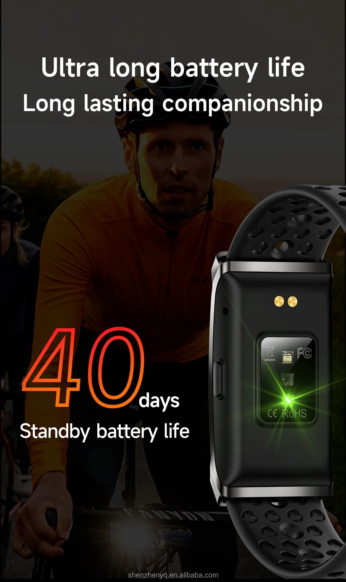 Pulsera Inteligente Monitoreo Deportivo y del Sueño