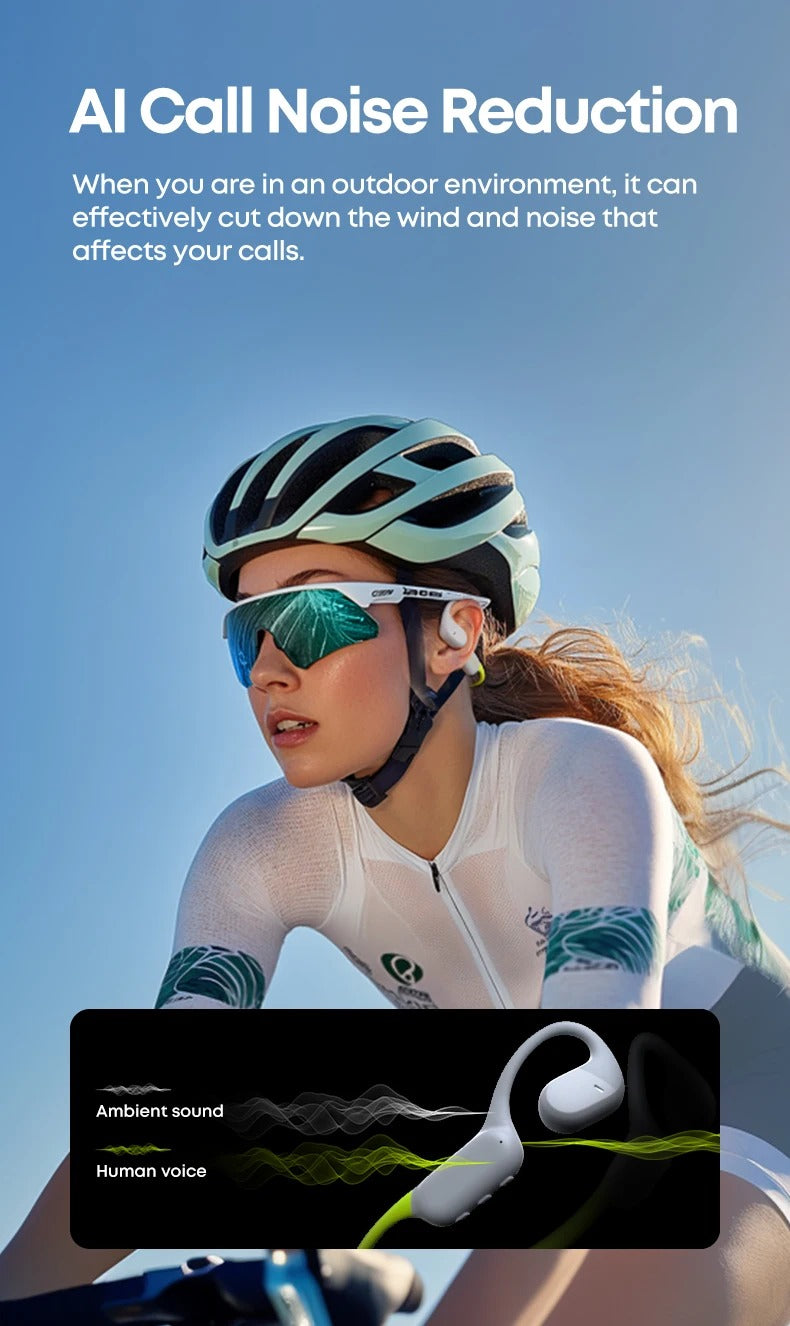 Audífonos Deportivos Conducción Ósea Ipx-7 Langsdom BE19