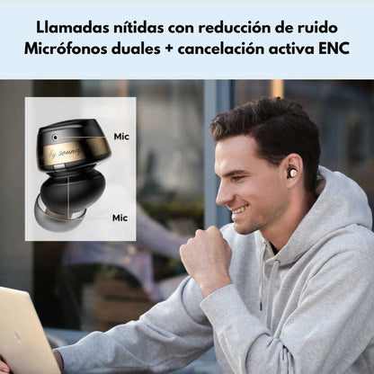 Auriculares Hi-Res Bluetooth 5.3 ANC IPX SoundPeats Opera 05