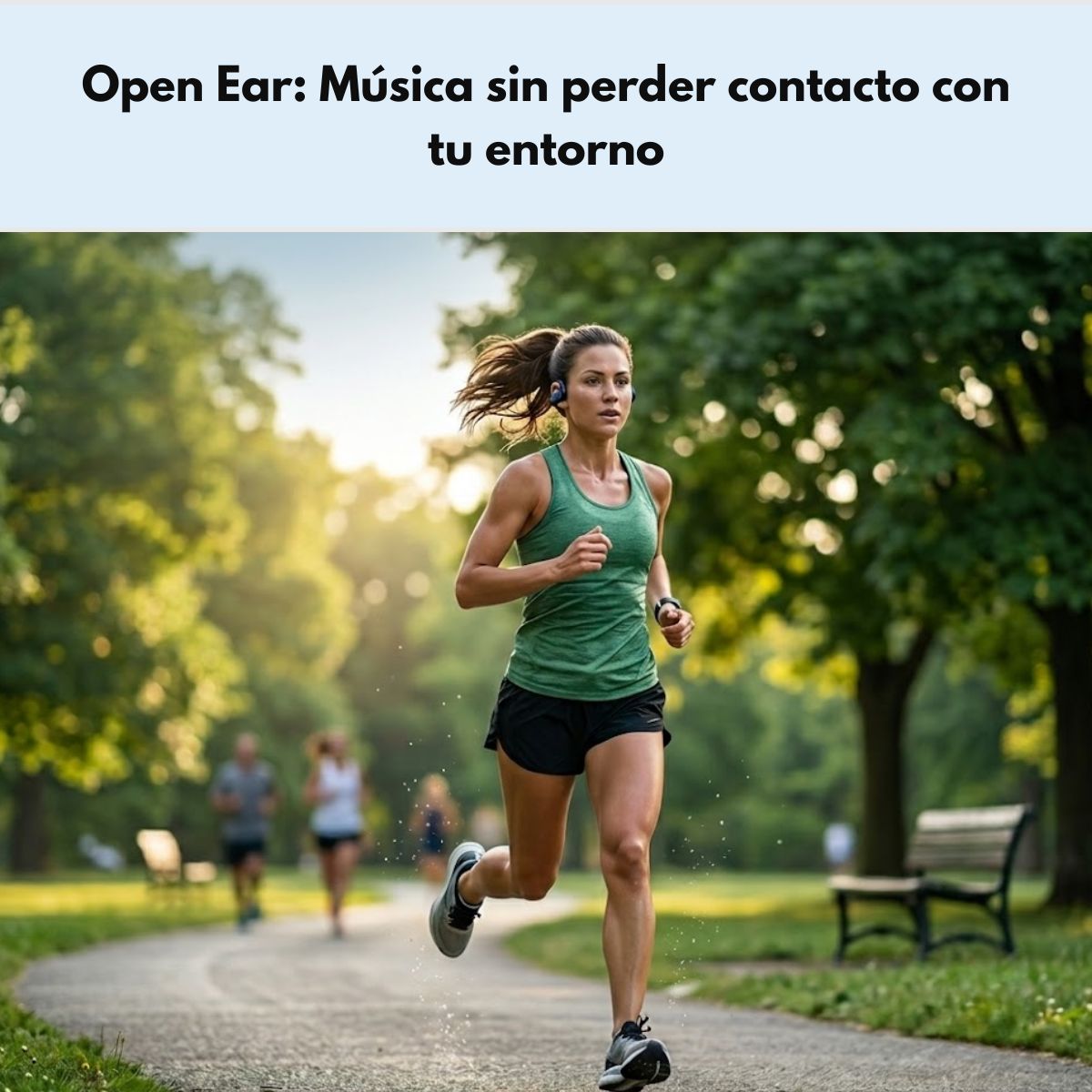 Audífonos Deportivos Open Ear APP EQ Langsdom AirSoul Mix2