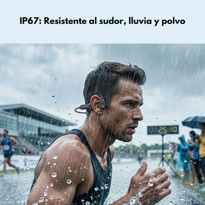 Audífonos Open Ear Deportivos IP67 APP Langsdom AirWave Max