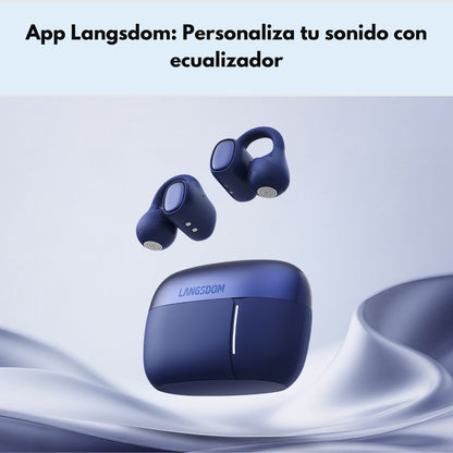 Audífonos Deportivos Open Ear APP EQ Langsdom AirSoul Mix2