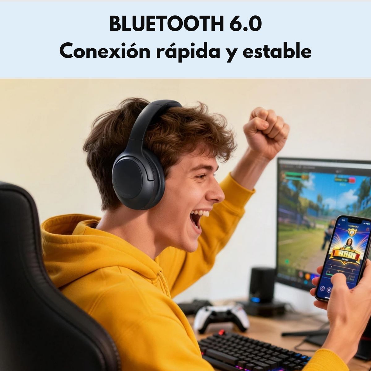 Audífonos Bluetooth 95Hrs ANC HiRes SoundPEATS Cove Pro