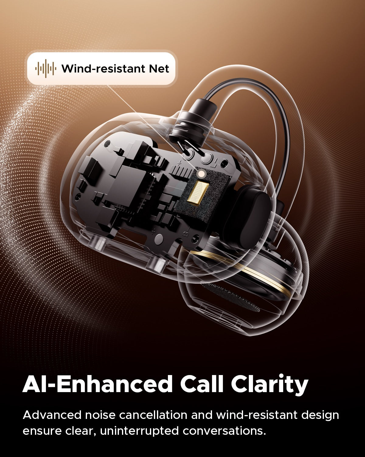 Audífonos Bluetooth Deportivos Open-Ear SoundPEATS Clip1