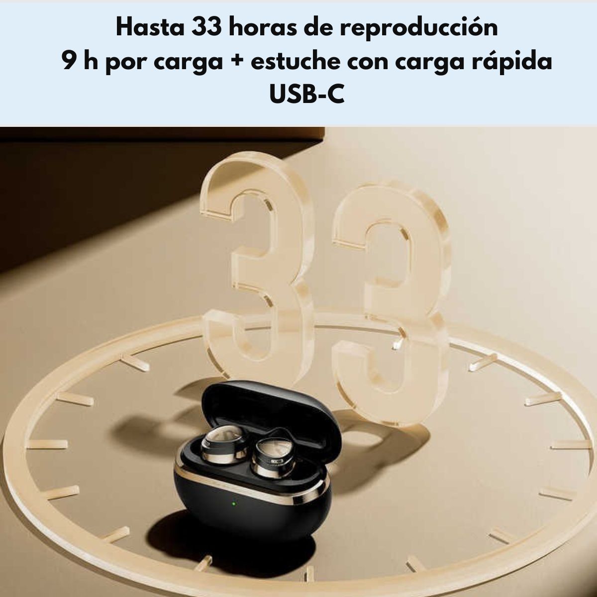 Auriculares Hi-Res Bluetooth 5.3 ANC IPX SoundPeats Opera 05