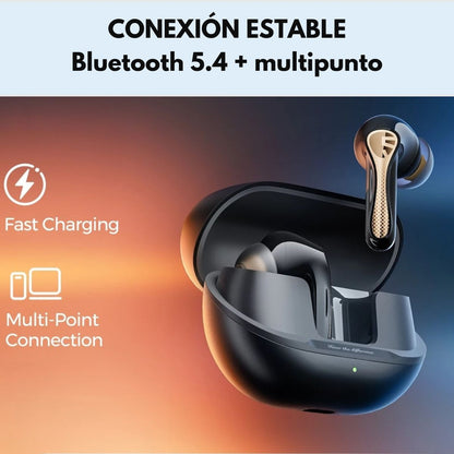 Audífonos Bluetooth ANC HiRes SoundPEATS Air5 Pro Plus