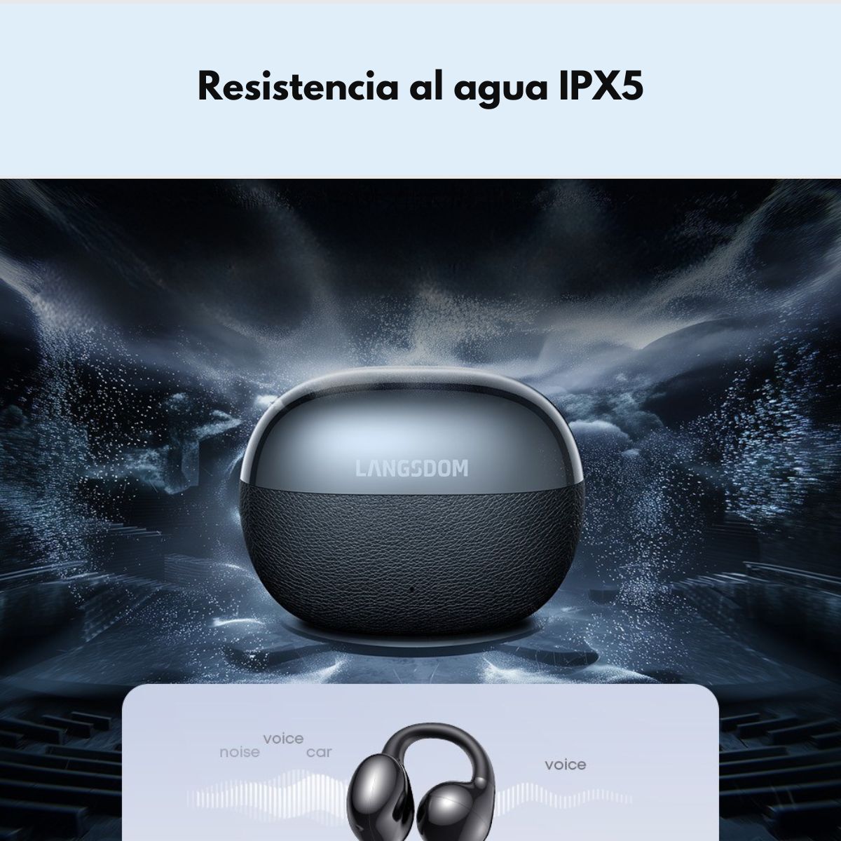 Audifonos Deportivos Inalámbricos IPX5 32h Langsdom TS30