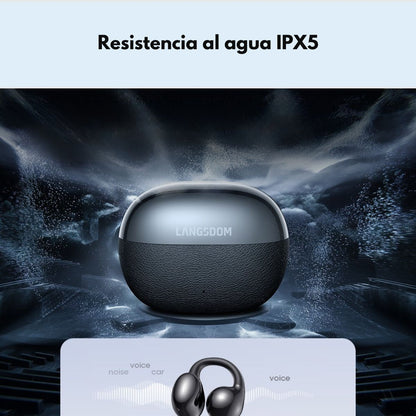 Audifonos Deportivos Inalámbricos IPX5 32h Langsdom TS30