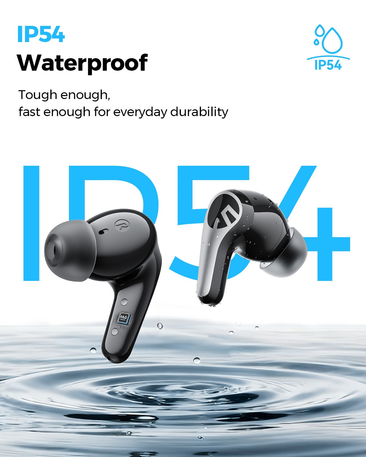 Audífonos Bluetooth Hi-Res TWS ANC SoundPEATS C30