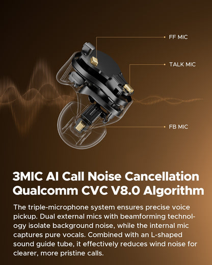 Audífonos Bluetooth Hi Res TWS ANC SoundPEATS H3