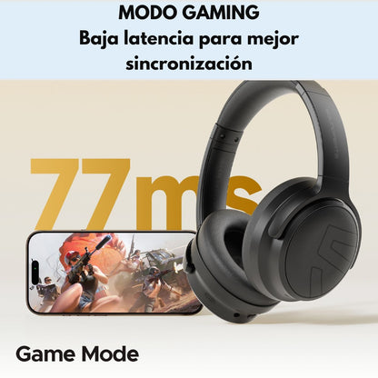 Audífonos Bluetooth 151Hrs ANC HiRes SoundPEATS Space Pro