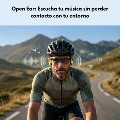 Audífonos Open Ear Deportivos IP67 APP Langsdom AirWave Max