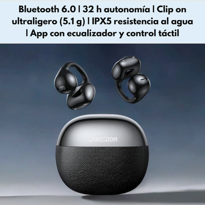 Audifonos Deportivos Inalámbricos IPX5 32h Langsdom TS30
