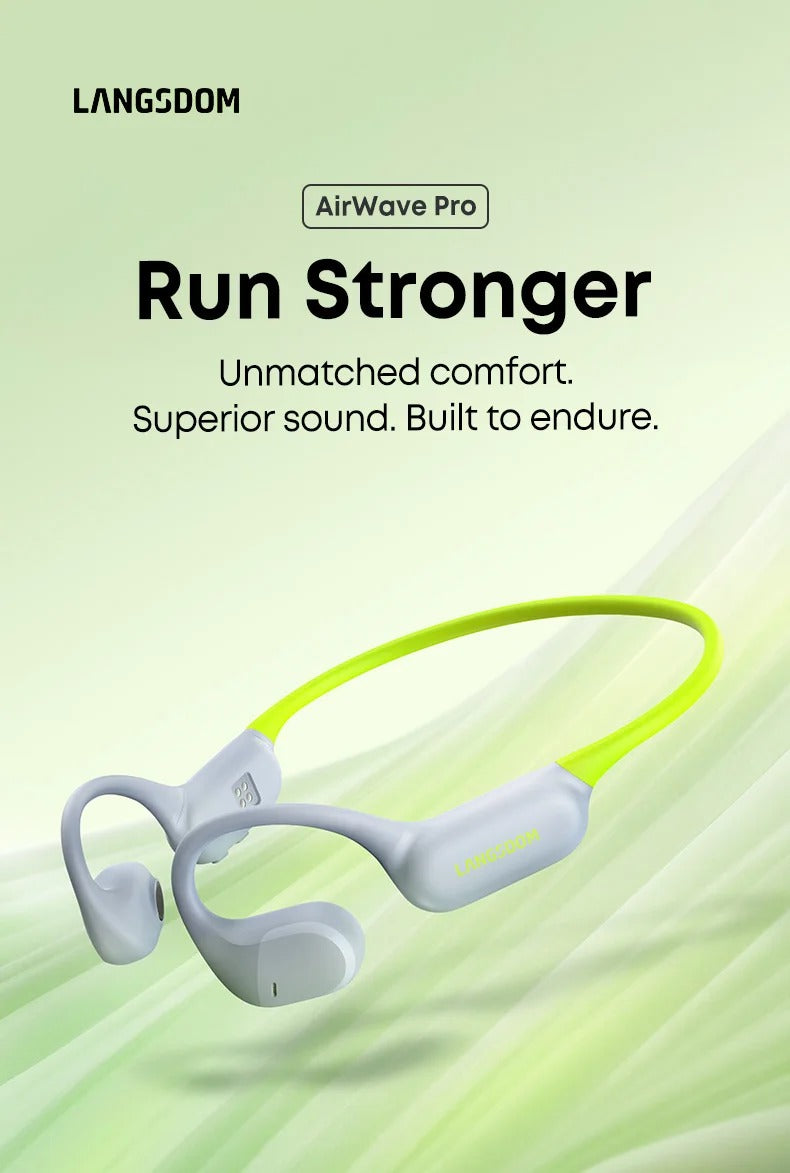 Audífonos Deportivos Conducción Ósea Ipx-7 Langsdom BE19