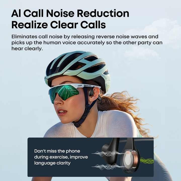 Audifonos Deportivos de Conducción Ósea IPX8 Langsdom BE20