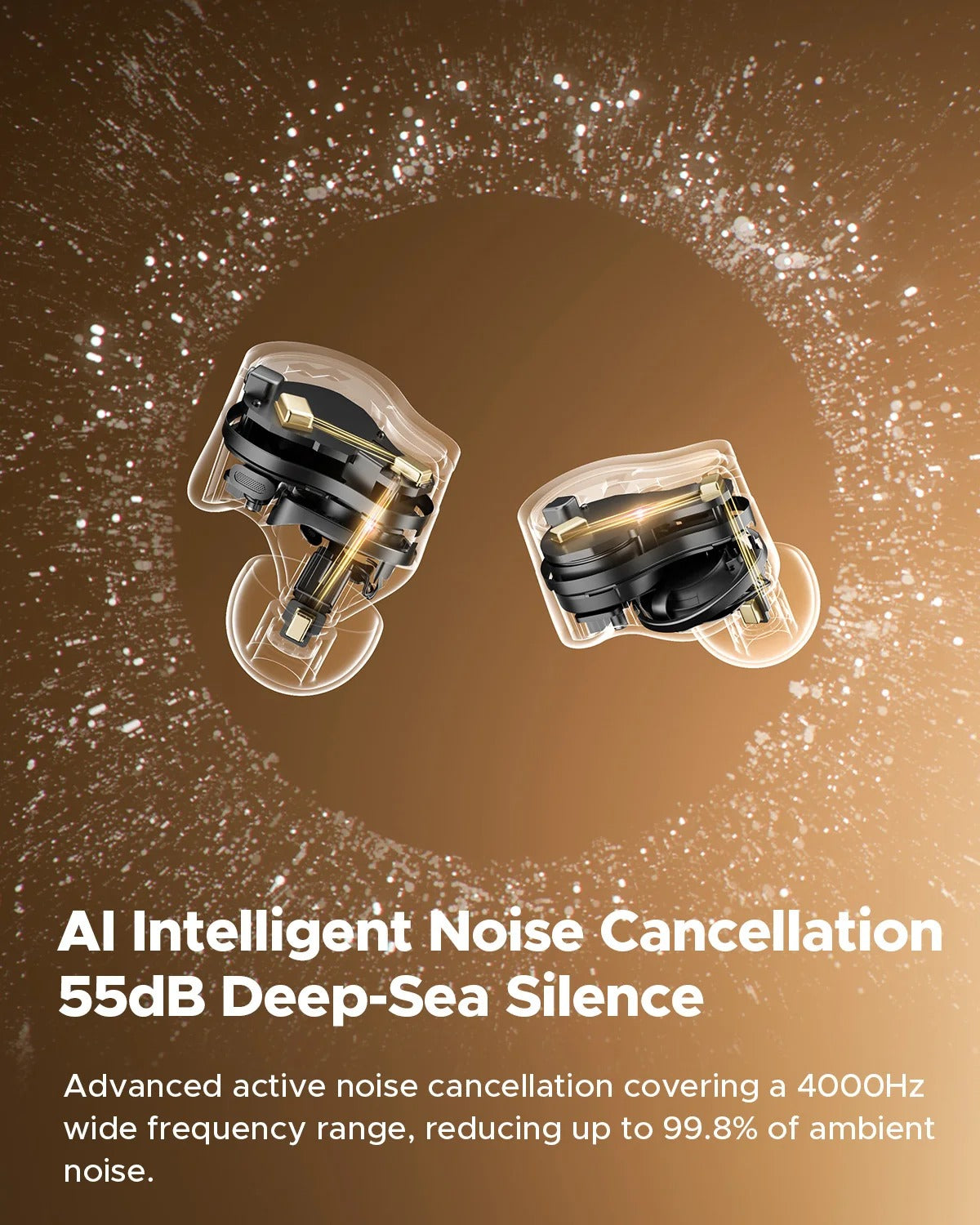 Audífonos Bluetooth Hi Res TWS ANC SoundPEATS H3