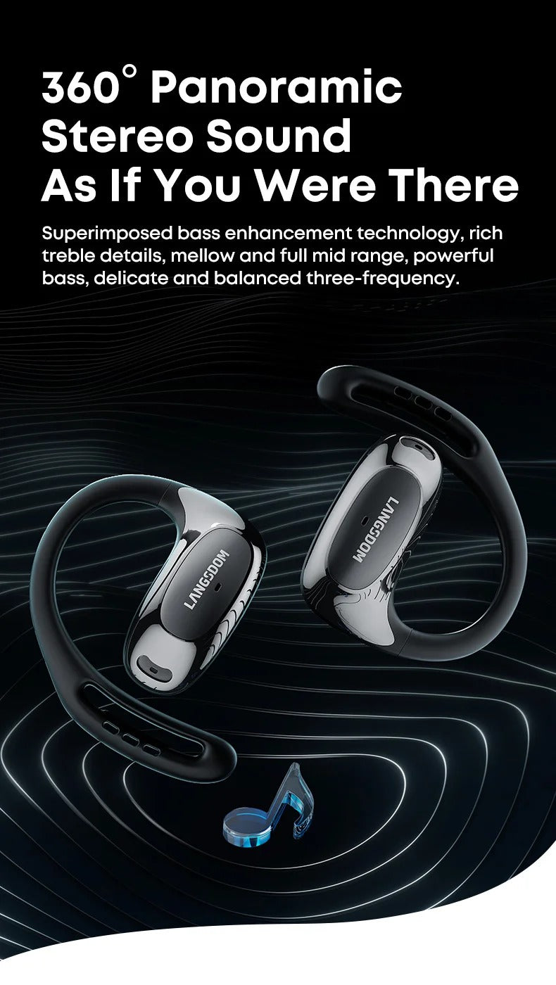 Auriculares Deportivos Inalámbricos IPX 5 ENC Langsdom TE10