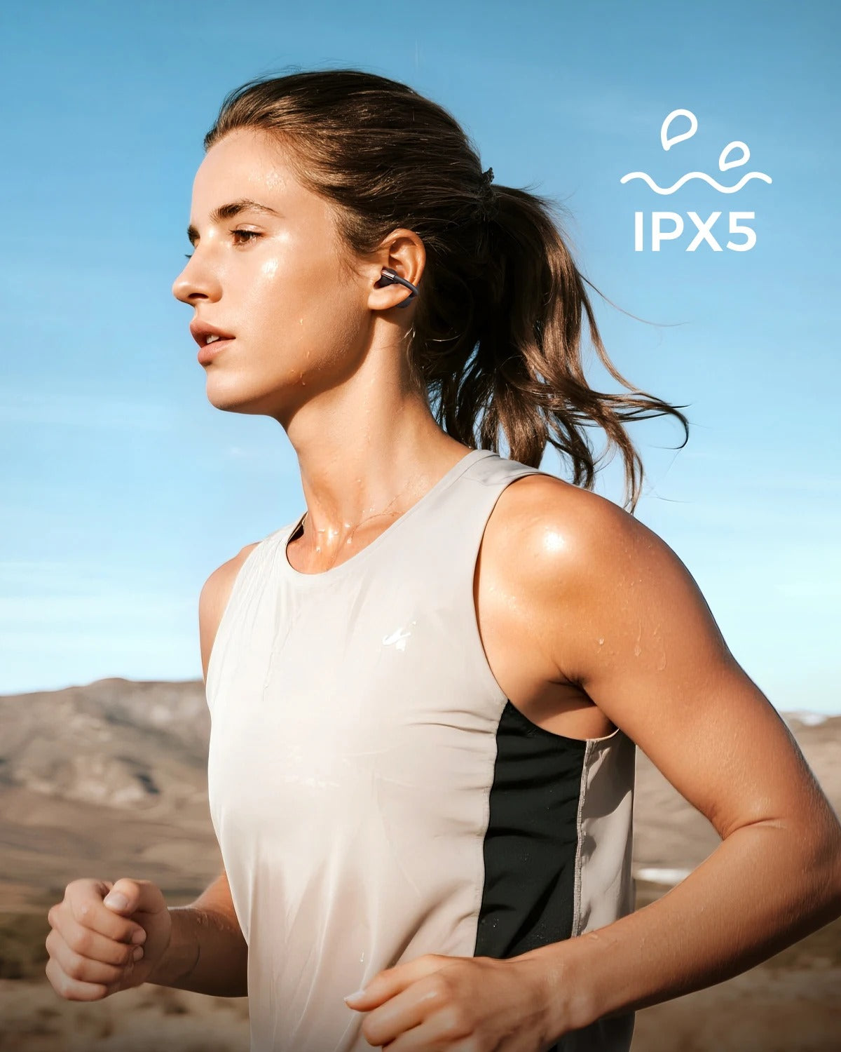 Audífonos Bluetooth Deportivos Open-Ear SoundPEATS Clip1