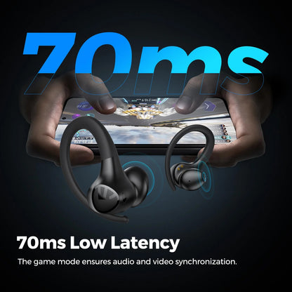 Audífonos Deportivos Bluetooth 5.3 SoundPEATS Wings2 Ganchos