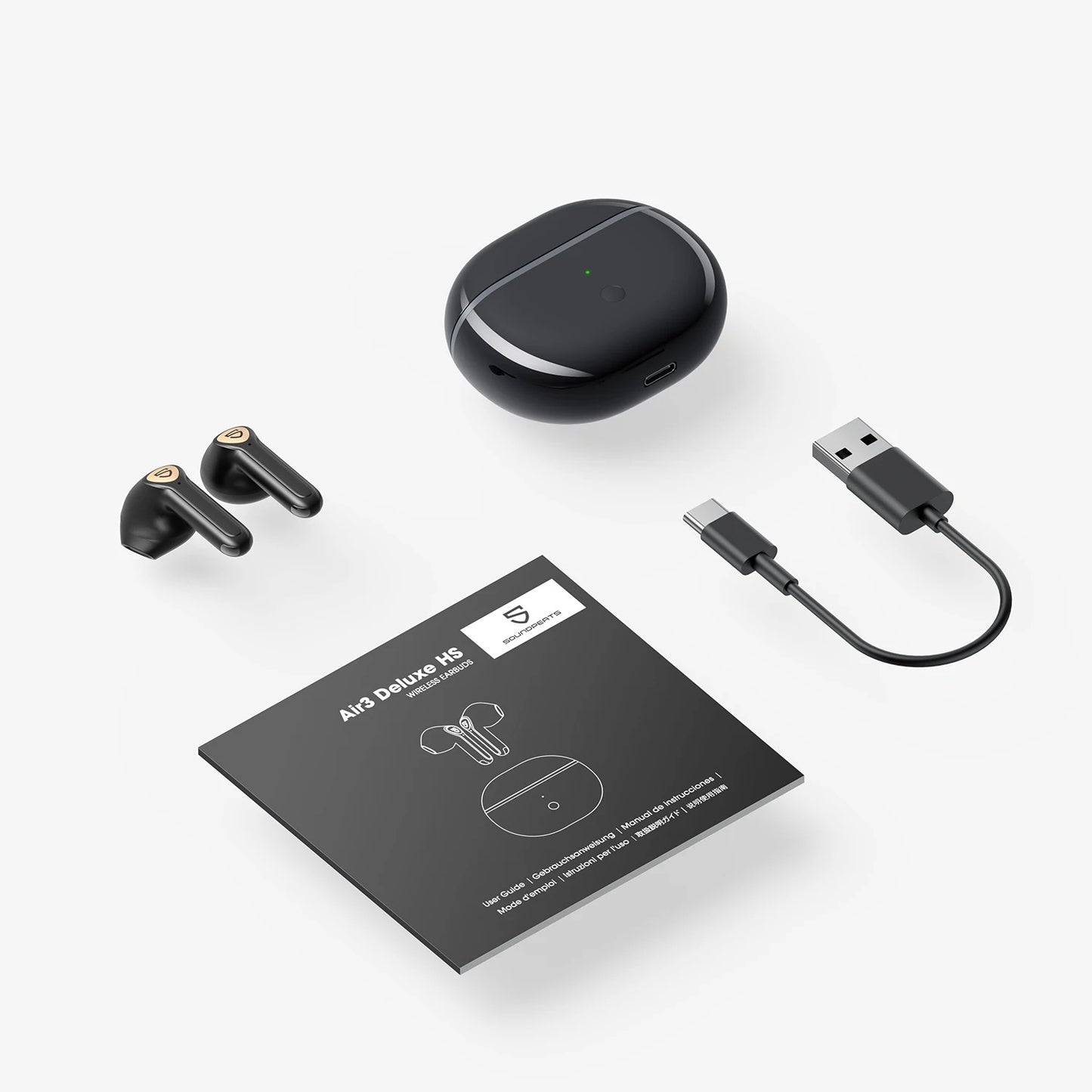 Audífonos SoundPEATS Air3 Deluxe HS HiFi LDAC Bluetooth 5.2