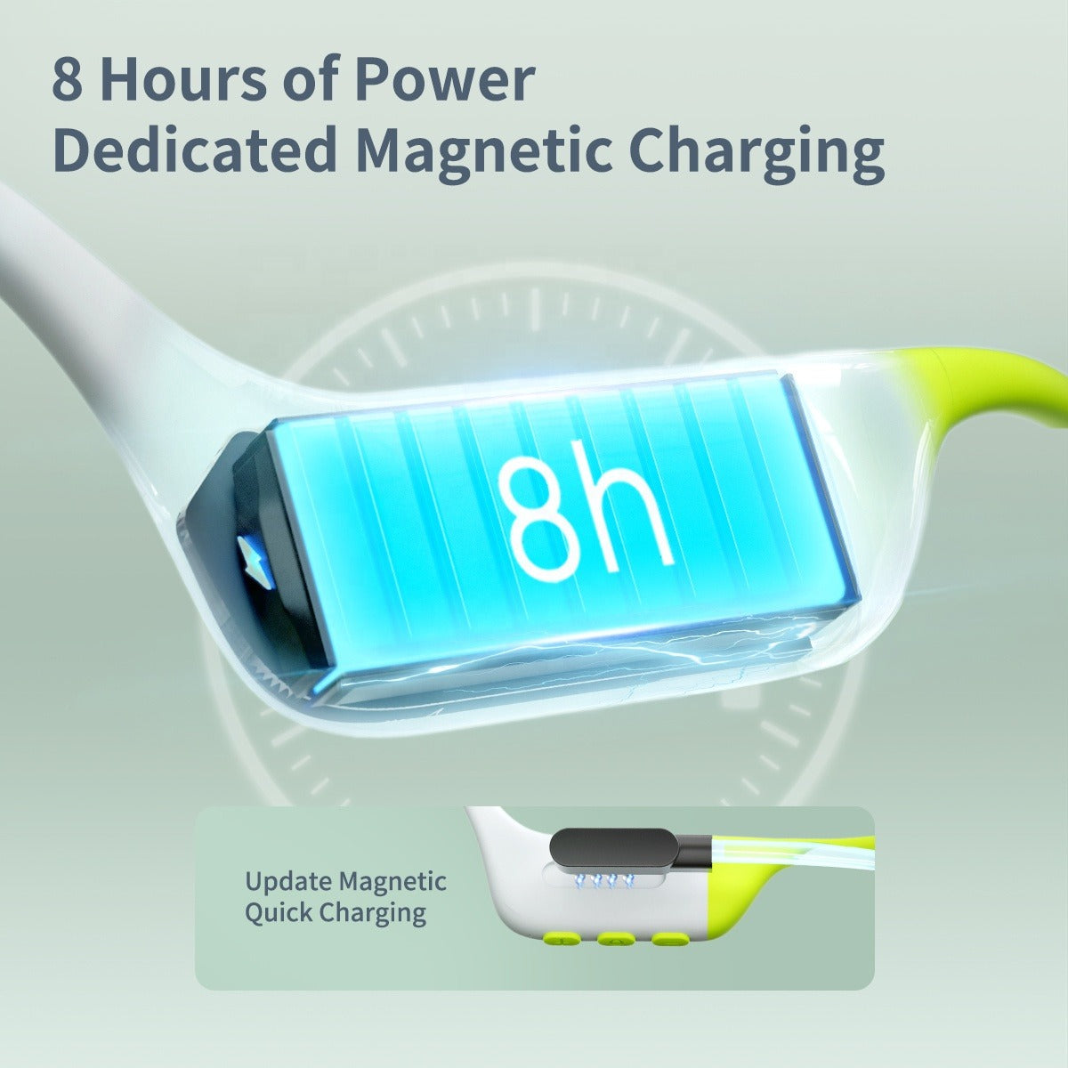 Audífonos Deportivos IPX8 Conducción Ósea Langsdom AirSwim