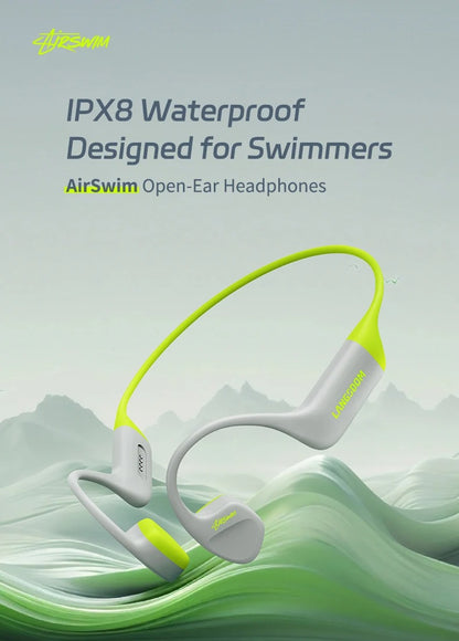 Audífonos Deportivos IPX8 Conducción Ósea Langsdom AirSwim