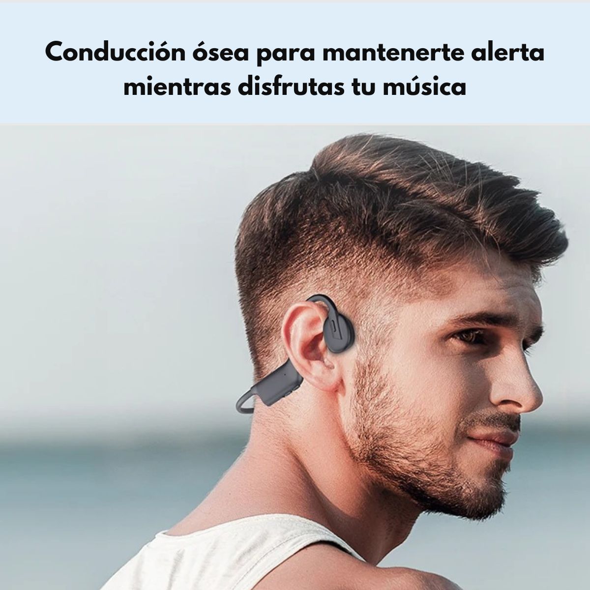Audifonos Deportivos Conducción Ósea IPX5 8h Langsdom BE21