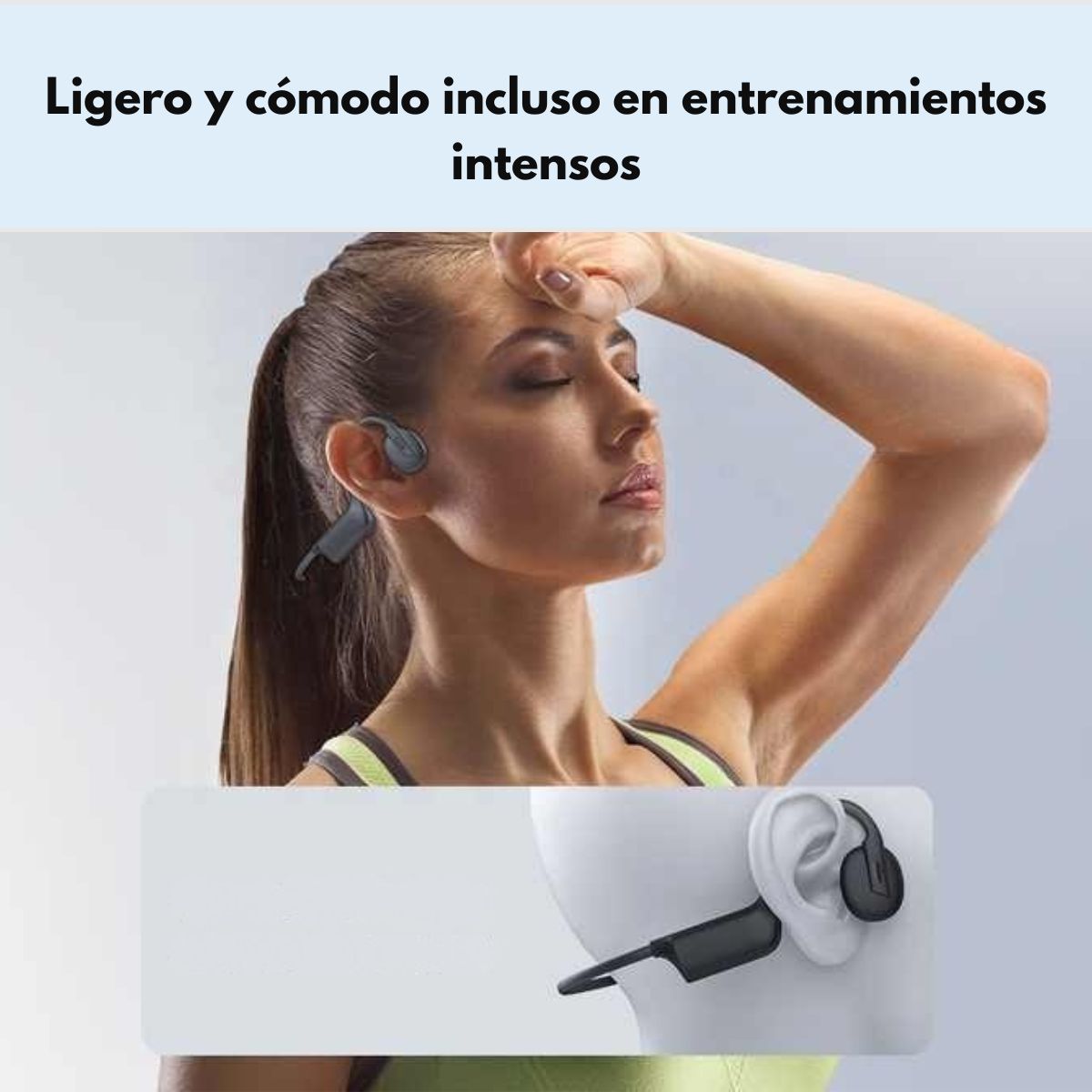 Audifonos Deportivos Conducción Ósea IPX5 8h Langsdom BE21