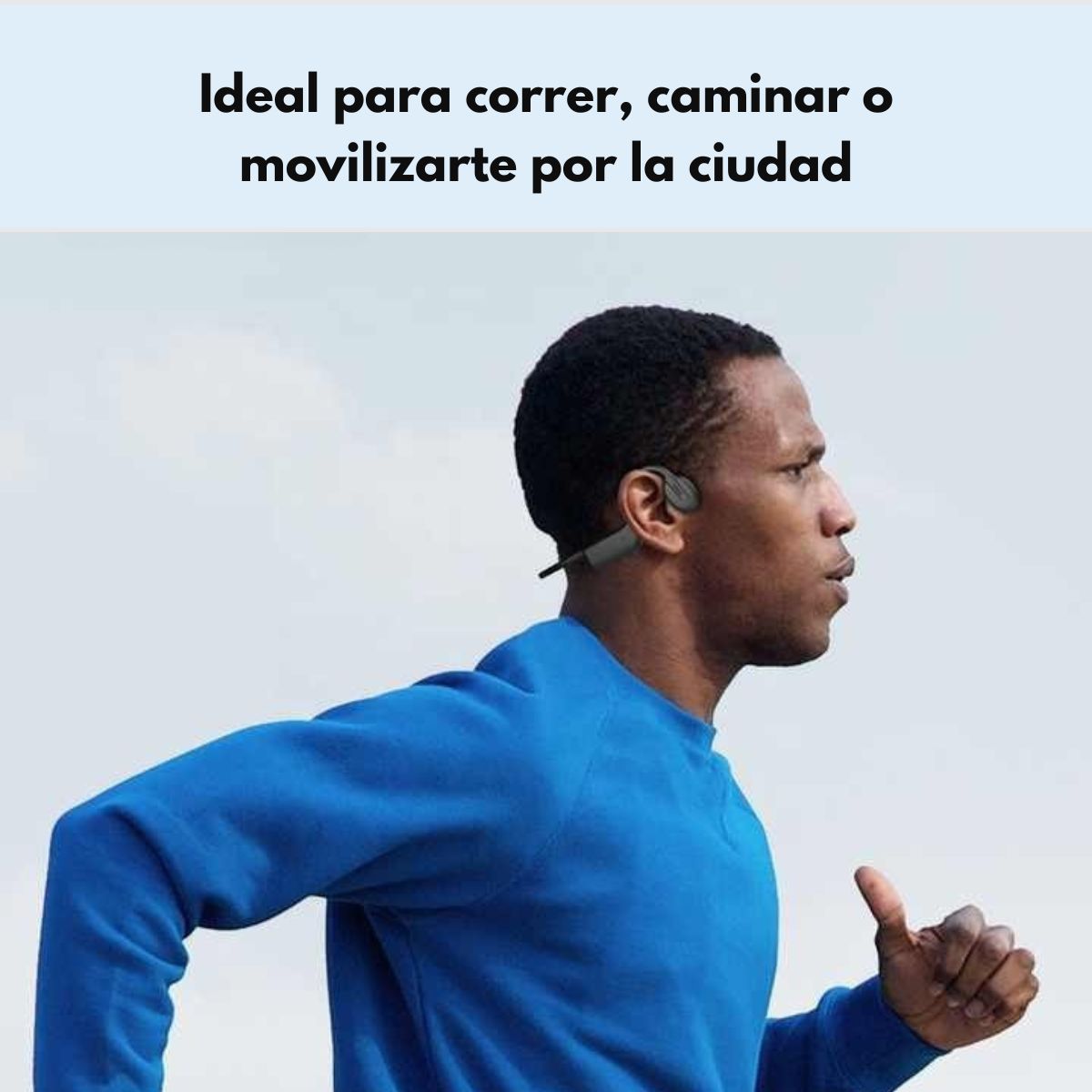 Audifonos Deportivos Conducción Ósea IPX5 8h Langsdom BE21