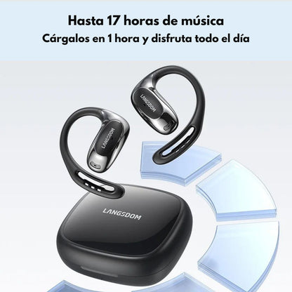 Auriculares Deportivos Inalámbricos IPX 5 ENC Langsdom TE10