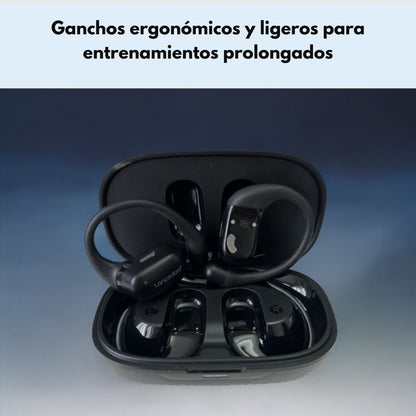 Audífonos Langsdom TS17 Bluetooth Deportivos Gancho y ENC