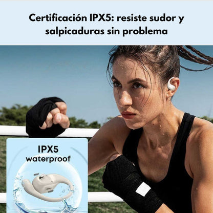 Audífonos Langsdom TS17 Bluetooth Deportivos Gancho y ENC