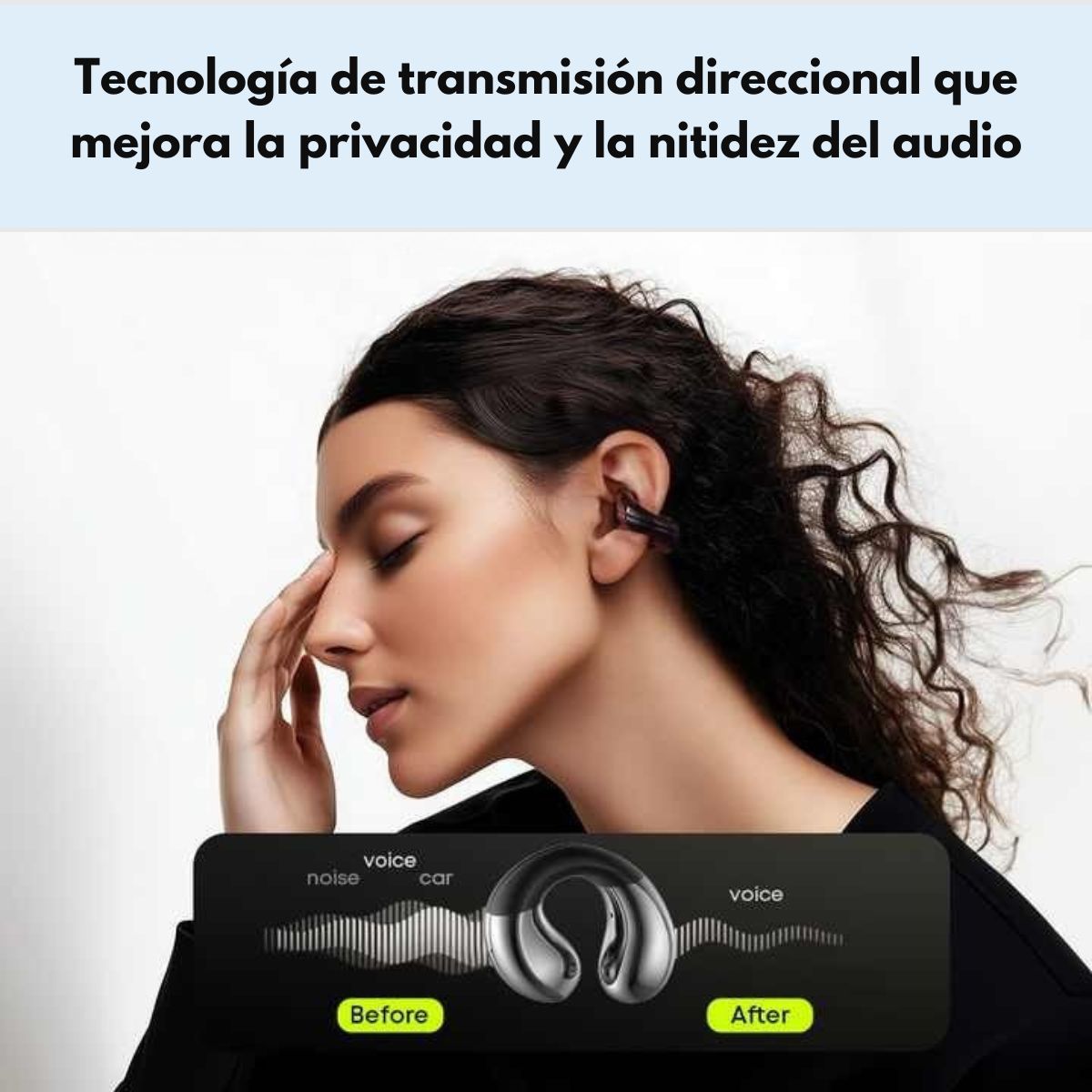 Audifonos Deportivos Inalámbricos IPX4 22h Langsdom TS22