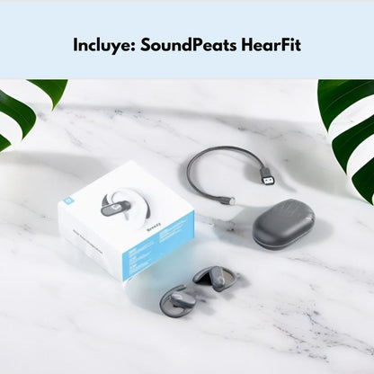 Audifonos Deportivos Bluetooth 22h IPX5 SoundPEATS HearFit
