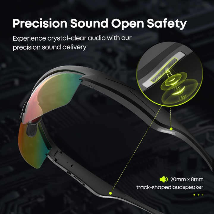 Gafas Inteligentes Langsdom AirNova BH01 – Bluetooth 5.3, Audio Integrado, IPX5, 10h de Autonomía
