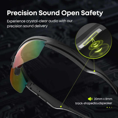Gafas Inteligentes Langsdom AirNova BH01 – Bluetooth 5.3, Audio Integrado, IPX5, 10h de Autonomía
