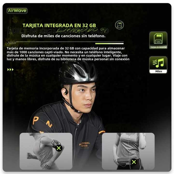 Audífonos Deportivos Conducción Ósea IPX5 Langsdom BE10