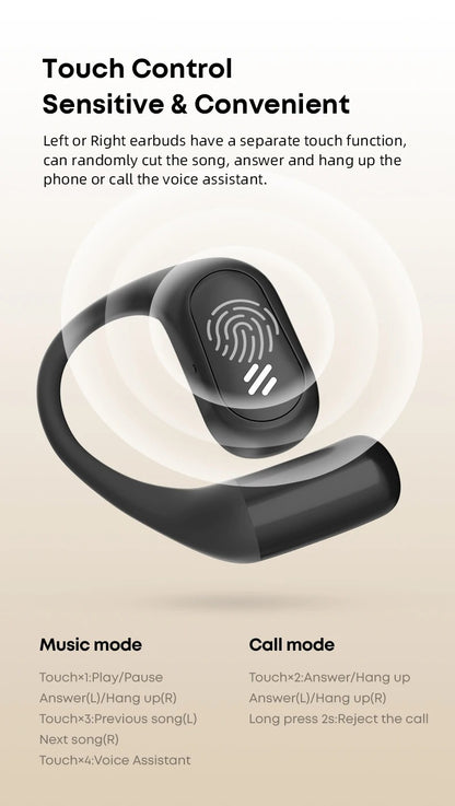 Audifonos Deportivos Bluetooth IPX5 HiFi 36h Langsdom TE09