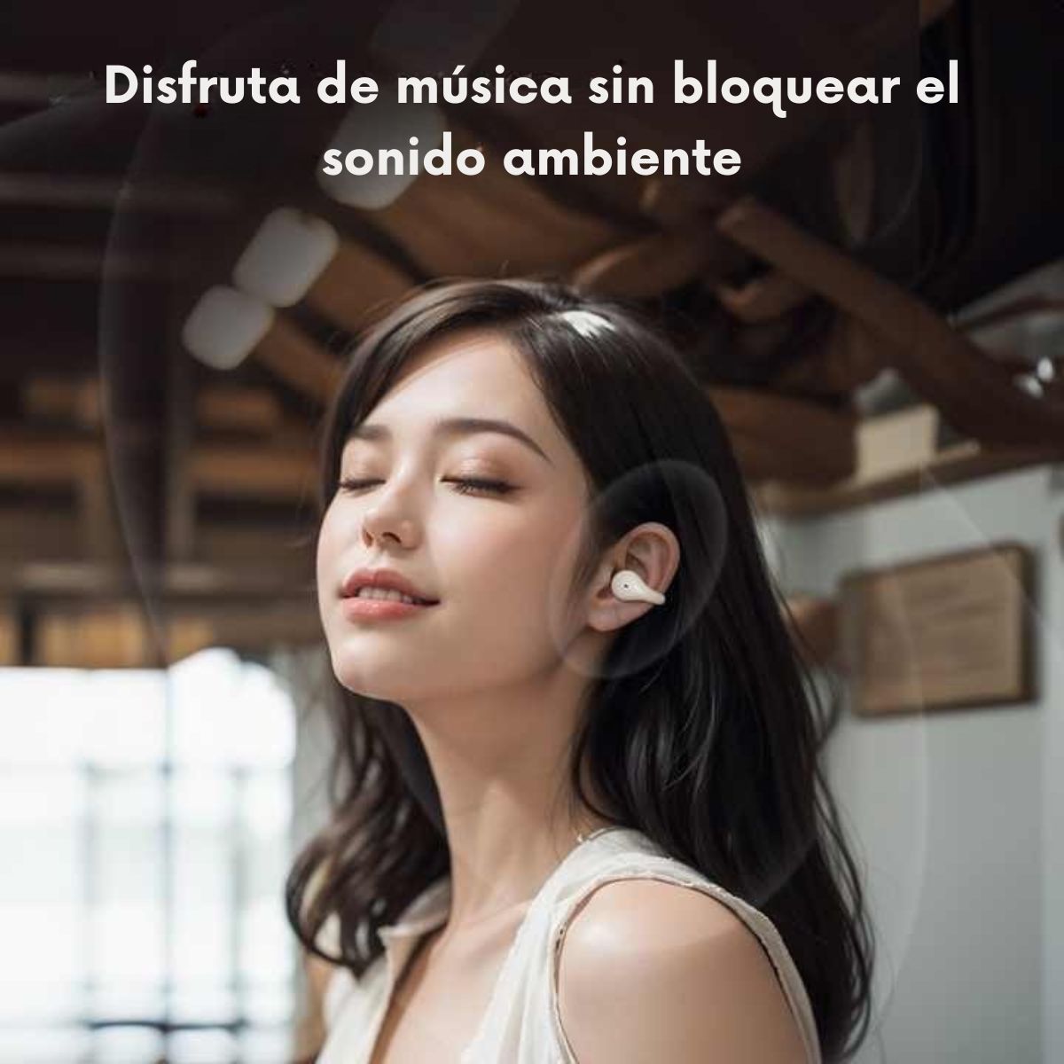 Audifonos Deportivos Inalámbricos IPX5 60h Langsdom ClipBuds