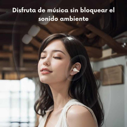Audifonos Deportivos Inalámbricos IPX5 60h Langsdom ClipBuds