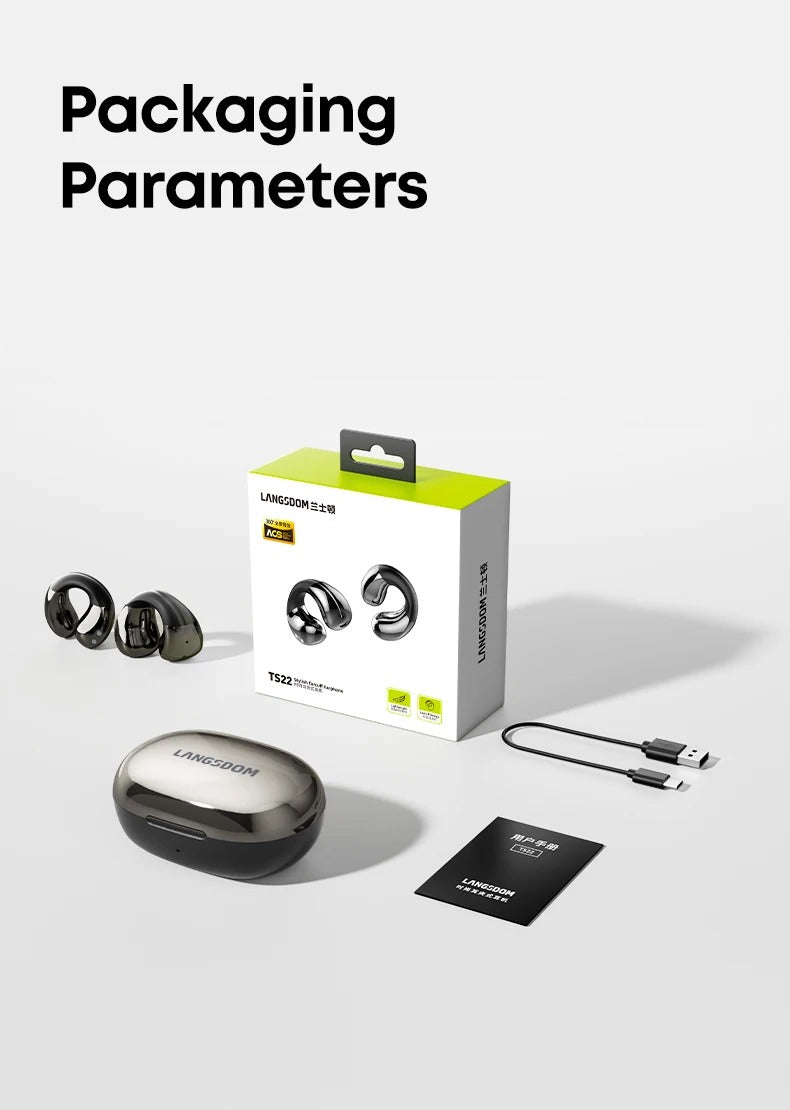 Audifonos Deportivos Inalámbricos IPX4 22h Langsdom TS22