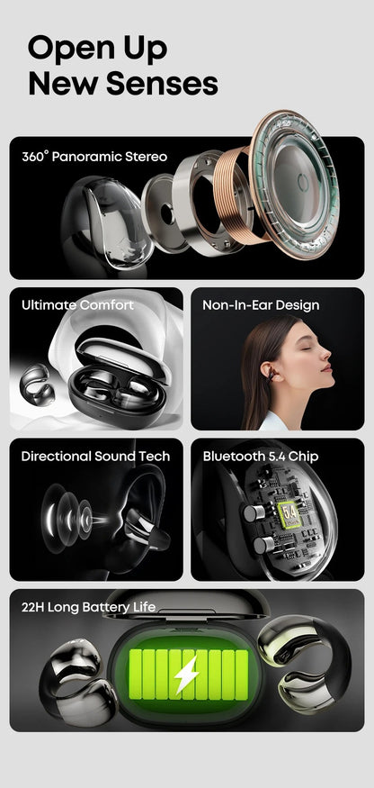 Audifonos Deportivos Inalámbricos IPX4 22h Langsdom TS22