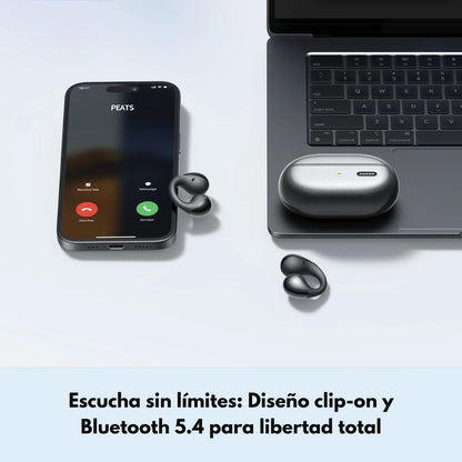 Audifonos Inalambrico ENC IPX5 SoundPeats PearlClip Pro