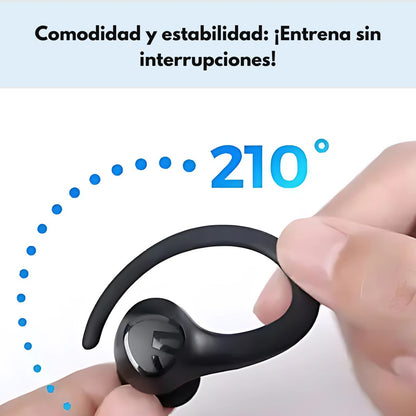 Audífonos Deportivos Bluetooth 5.3 SoundPEATS Wings2 Ganchos