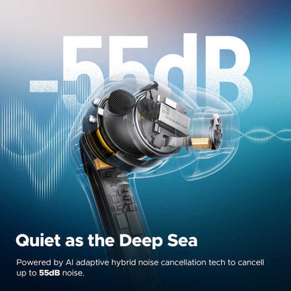 Audifonos Bluetooth ANC HiRes 26hr IPX5 SoundPEATS Air5 Pro