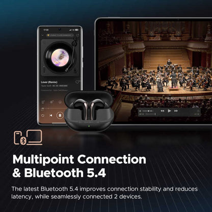 Audifonos Bluetooth ANC HiRes 26hr IPX5 SoundPEATS Air5 Pro